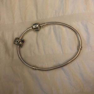 PANDORA BRACELET W/ ANGEL CHARM👼